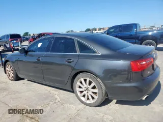 2013 Audi A6 Premium Plus with VIN WAUDFAFC5DN063589, listed as a Copart auction lot 66047015 with 108,569 mi miles and Clean title. Bid and sale history available at DreamBid. Image 2.