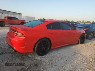 2019 Dodge Charger SRT Hellcat with VIN 2C3CDXL9XKH732885, listed as a Copart auction lot 52597095 with 27,949 mi miles and Salvage Title. Bid and sale history available at DreamBid. Image 3.