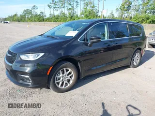 2023 Chrysler Pacifica Touring L with VIN 2C4RC1BG1PR606566, listed as a IAAI auction lot 42615498 with 42,980 mi miles and . Bid and sale history available at DreamBid. Image 17.