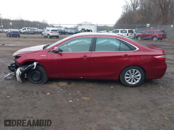 2017 Toyota Camry Hybrid LE with VIN 4T1BD1FK9HU209135, listed as a IAAI auction lot 41668852 with 98,808 mi miles. Bid and sale history available at carsss.com. Image 14.