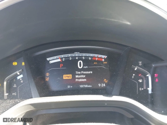 2018 Honda CR-V EX-L with VIN 5J6RW1H80JA000351, listed as a IAAI auction lot 41745612 with 102,768 mi miles. Bid and sale history available at carsss.com. Image 7.