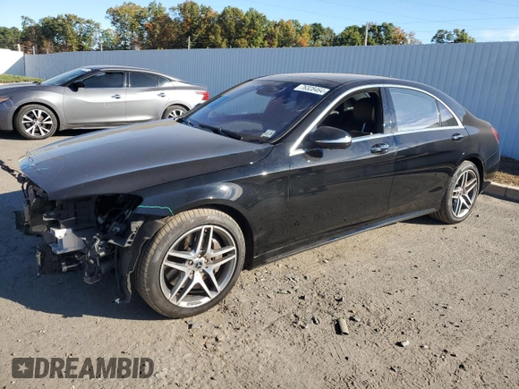 2020 Mercedes-Benz S 560 with VIN WDDUG8GB3LA523598, listed as a Copart auction lot 76328464 with 65,013 mi miles and Salvage Title. Bid and sale history available at carsss.com. Image 1.