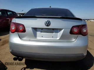 2008 Volkswagen Jetta Sedan S with VIN 3VWJZ71K38M016766, listed as a Copart auction lot 48253165 with 143,980 mi miles and Salvage Title. Bid and sale history available at carsss.com. Image 6.