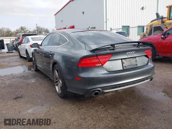 2012 Audi A7 Prestige with VIN WAU3GAFC6CN065469, listed as a IAAI auction lot 42449430 with 75,435 mi miles and . Bid and sale history available at DreamBid. Image 3.