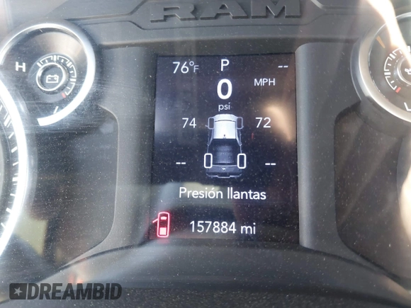 2022 Ram 2500 Tradesman with VIN 3C6UR4HJ8NG200503, listed as a IAAI auction lot 41726564 with 157,884 mi miles and . Bid and sale history available at DreamBid. Image 7.