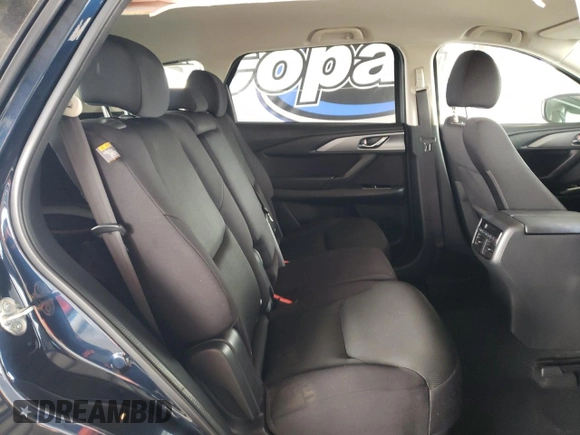 2018 Mazda CX-9 Sport with VIN JM3TCABY2J0220049, listed as a Copart auction lot 60175175 with 56,140 mi miles and Salvage title. Bid and sale history available at DreamBid. Image 11.