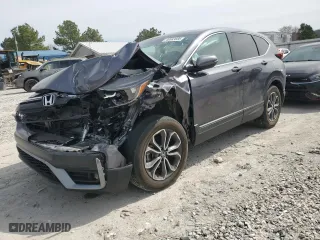 2021 Honda CR-V EX-L with VIN 2HKRW2H86MH671581, listed as a Copart auction lot 48583685 with 24,934 mi miles and Salvage Title. Bid and sale history available at carsss.com. Image 1.