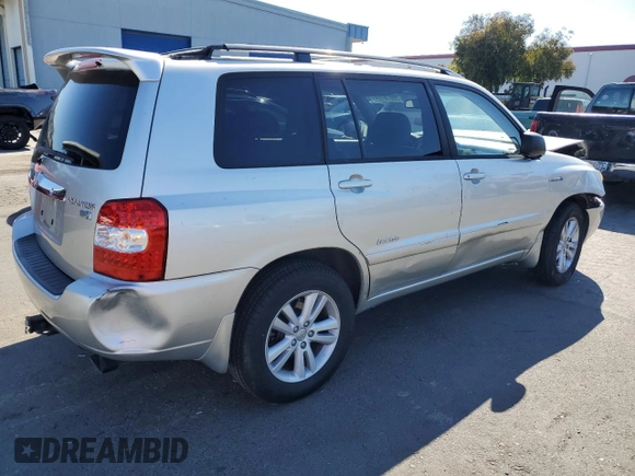 2007 Toyota Highlander Hybrid w/3rd Row with VIN JTEDW21A470021877, listed as a Copart auction lot 70078704 with 214,869 mi miles and Clean Title. Bid and sale history available at carsss.com. Image 3.