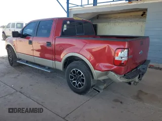 2008 Ford F-150 XLT with VIN 1FTPW12598FA21188, listed as a Copart auction lot 53971565 with 151,522 mi miles and Salvage Title. Bid and sale history available at carsss.com. Image 2.