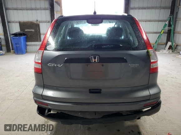 2010 Honda CR-V LX with VIN 5J6RE3H35AL033532, listed as a Copart auction lot 58462075 with 88,188 mi miles and Salvage title. Bid and sale history available at DreamBid. Image 6.