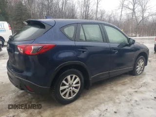 2014 Mazda CX-5 Sport with VIN JM3KE2BE7E0407309, listed as a Copart auction lot 43612455 with 152,510 mi miles and Salvage Title. Bid and sale history available at carsss.com. Image 3.
