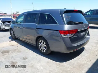 2016 Honda Odyssey EX-L z VIN 5FNRL5H62GB137747, wystawiony jako IAAI lot #42304557 z przebiegiem 202 056 mil mil oraz . Historia ofert i sprzedaży dostępna na DreamBid. Obrazek 3.
