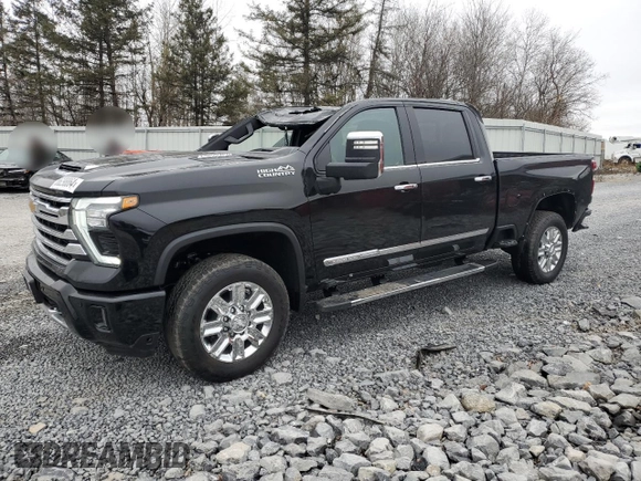 2024 Chevrolet Silverado 3500HD High Country with VIN 2GC4YVEY1R1159956, listed as a Copart auction lot 86298864 with 4,113 mi miles and Non Repairable. Bid and sale history available at carsss.com. Image 1.