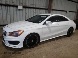 2015 Mercedes-Benz CLA 250 with VIN WDDSJ4EB6FN249797, listed as a Copart auction lot 38417224 with 130,472 mi miles and . Bid and sale history available at DreamBid. Image 1.