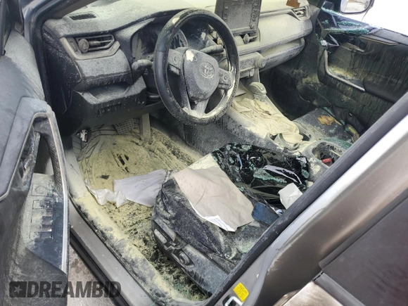 2022 Toyota RAV4 XLE with VIN 2T3W1RFV8NW190812, listed as a Copart auction lot 59731955 with 68,019 mi miles and Non repairable. Bid and sale history available at DreamBid. Image 8.