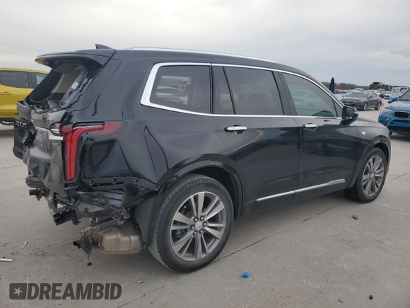 2022 Cadillac XT6 Premium Luxury with VIN 1GYKPCRS9NZ126039, listed as a Copart auction lot 89285485 with 29,451 mi miles and Salvage Title. Bid and sale history available at carsss.com. Image 3.
