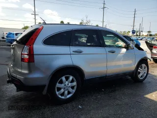 2008 Honda CR-V EX-L with VIN JHLRE38798C016030, listed as a Copart auction lot 49146585 with 207,982 mi miles and Salvage Title. Bid and sale history available at carsss.com. Image 3.