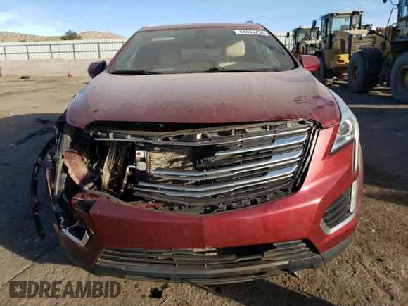 2018 Cadillac XT5 FWD with VIN 1GYKNARS2JZ241702, listed as a Copart auction lot 84031294 with 67,866 mi miles and Salvage title. Bid and sale history available at DreamBid. Image 5.