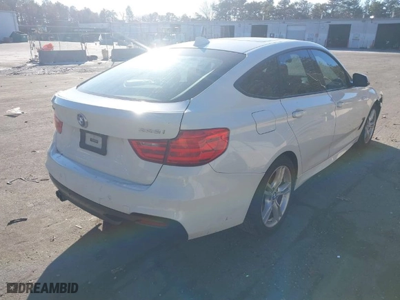 2016 BMW 3 Series Gran Turismo 328i xDrive with VIN WBA8Z5C55GG502675, listed as a IAAI auction lot 41180213 with 110,065 mi miles. Bid and sale history available at carsss.com. Image 4.
