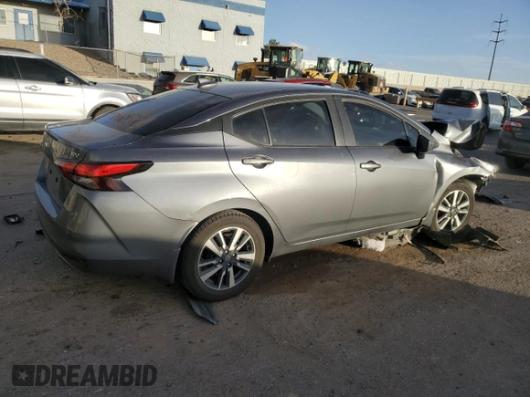 2021 Nissan Versa SV with VIN 3N1CN8EVXML925432, listed as a Copart auction lot 47978015 with Not Provided miles and Salvage Title. Bid and sale history available at carsss.com. Image 3.