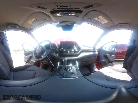 2021 Toyota Highlander L with VIN 5TDBZRBH8MS529396, listed as a IAAI auction lot 42708605 with 49,455 mi miles and . Bid and sale history available at DreamBid. Image 20.