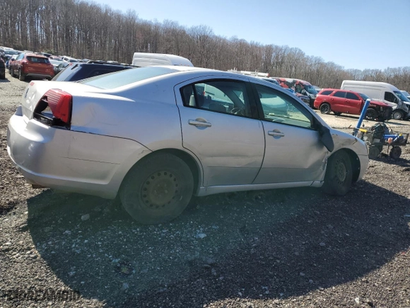 2007 Mitsubishi Galant ES with VIN 4A3AB36F67E054215, listed as a Copart auction lot 49970305 with 188,681 mi miles and Salvage Title. Bid and sale history available at carsss.com. Image 3.