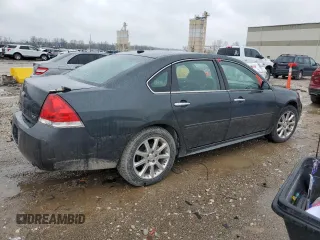 2014 Chevrolet Impala LTZ with VIN 2G1WC5E32E1110490, listed as a Copart auction lot 51873165 with 162,790 mi miles and Salvage Title. Bid and sale history available at DreamBid. Image 3.
