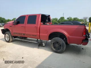 2005 Ford F-250 XL with VIN 1FTSW21P45EB41632, listed as a Copart auction lot 59676215 with 251,452 mi miles and Salvage title. Bid and sale history available at DreamBid. Image 2.