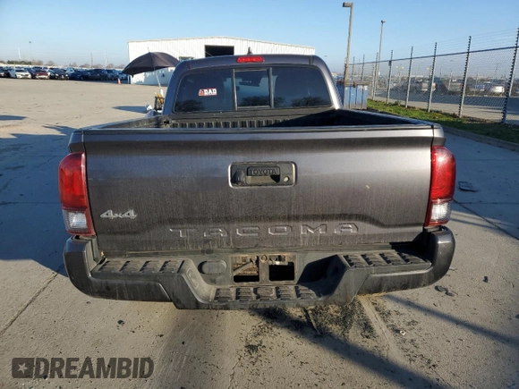 2022 Toyota Tacoma SR with VIN 3TYSX5EN8NT016817, listed as a Copart auction lot 87709505 with 52,825 mi miles and Salvage title. Bid and sale history available at DreamBid. Image 6.