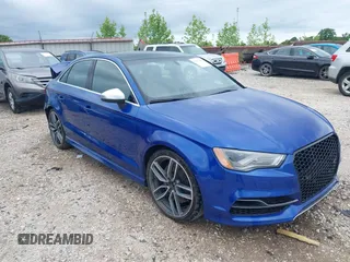 2015 Audi S3 Prestige z VIN WAUFFGFF2F1058267, wystawiony jako IAAI lot #42331766 z przebiegiem 84 874 mil mil oraz . Historia ofert i sprzedaży dostępna na DreamBid. Obrazek 1.