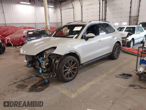 2021 Porsche Cayenne with VIN WP1AA2AY2MDA02282, listed as a IAAI auction lot 41960123 with 31,608 mi miles and . Bid and sale history available at DreamBid. Image 21.
