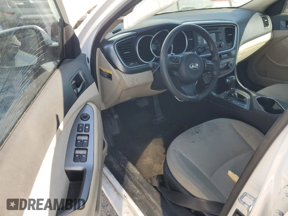 2015 Kia Optima LX with VIN 5XXGM4A79FG402046, listed as a Copart auction lot 51791805 with 141,736 mi miles and Non Repairable. Bid and sale history available at DreamBid. Image 8.