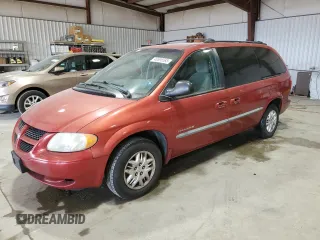 2001 Dodge Caravan Sport with VIN 2B4GP44341R314518, listed as a Copart auction lot 46596585 with 136,470 mi miles and Salvage Title. Bid and sale history available at carsss.com. Image 1.