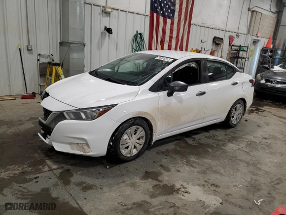 2020 Nissan Versa S with VIN 3N1CN8DV7LL810836, listed as a Copart auction lot 45905515 with 82,487 mi miles and Salvage Title. Bid and sale history available at carsss.com. Image 1.