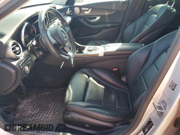 2017 Mercedes-Benz C 350e with VIN 55SWF4HB6HU221135, listed as a Copart auction lot 81967364 with 84,851 mi miles and Clean Title. Bid and sale history available at DreamBid. Image 7.
