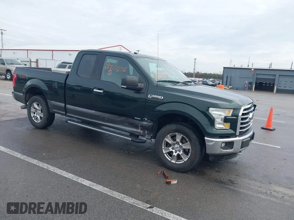 2016 Ford F-150 XLT with VIN 1FTEX1EP8GKF62918, listed as a IAAI auction lot 41472256 with 166,371 mi miles. Bid and sale history available at carsss.com. Image 1.