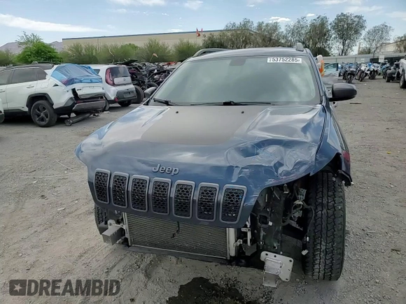 2019 Jeep Cherokee Trailhawk с VIN 1C4PJMBX7KD441911, выставлен на аукционе Copart как лот 53752285 с пробегом 82 110 миль миль и Списание • Salvage title. История ставок и продаж доступна на DreamBid. Изображение 15.