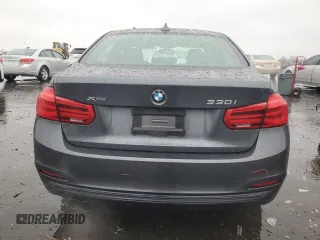 2017 BMW 3 Series 330i xDrive with VIN WBA8D9G57HNU58417, listed as a Copart auction lot 44101505 with 92,841 mi miles and Salvage Title. Bid and sale history available at carsss.com. Image 6.