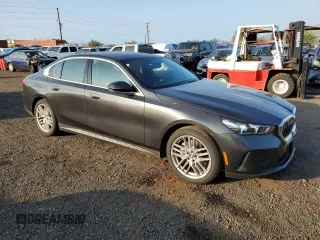 2024 BMW 5 Series 530i with VIN WBA43FJ08RCS33708, listed as a Copart auction lot 44821475 with 6,292 mi miles and Clean Title. Bid and sale history available at carsss.com. Image 4.