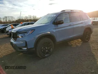 2024 Honda Passport Black Edition with VIN 5FNYF8H85RB016087, listed as a Copart auction lot 79571964 with 6,942 mi miles and Salvage title. Bid and sale history available at DreamBid. Image 1.