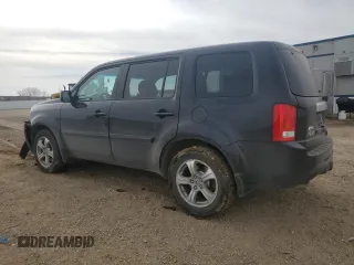 2012 Honda Pilot EX with VIN 5FNYF4H41CB044434, listed as a Copart auction lot 49138695 with 127,872 mi miles and Salvage Title. Bid and sale history available at DreamBid. Image 2.