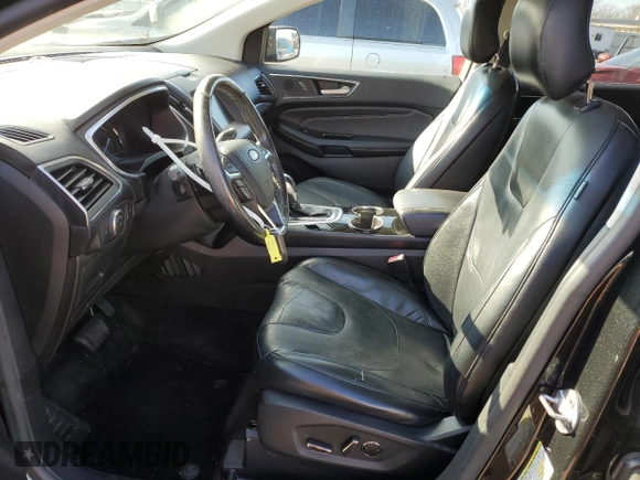 2015 Ford Edge Titanium z VIN 2FMTK3K91FBB52506, wystawiony jako Copart lot #84192474 z przebiegiem 136 437 mil mil oraz Nie do naprawy • Non repairable. Historia ofert i sprzedaży dostępna na DreamBid. Obrazek 7.