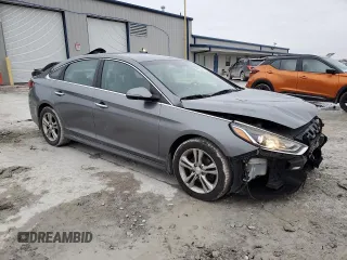2018 Hyundai Sonata SEL with VIN 5NPE34AF8JH645913, listed as a Copart auction lot 47558495 with 155,853 mi miles and Salvage Title. Bid and sale history available at DreamBid. Image 4.