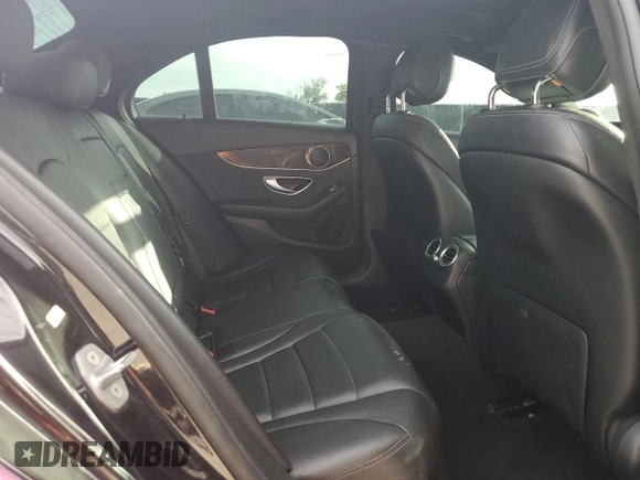 2018 Mercedes-Benz C 300 with VIN WDDWF4JB8JR311193, listed as a Copart auction lot 63587255 with 68,387 mi miles and Clean title. Bid and sale history available at DreamBid. Image 10.