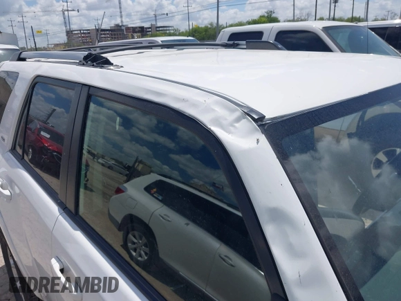 2023 Toyota 4Runner SR5 with VIN JTEMU5JR0P6128872, listed as a IAAI auction lot 42596185 with 47,867 mi miles and . Bid and sale history available at DreamBid. Image 17.
