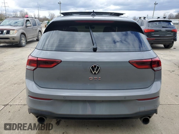 2023 Volkswagen GTI SE с VIN WVW3A7CD1PW214228, выставлен на аукционе Copart как лот 49623924 с пробегом Не указан миль и Списание • Salvage title. История ставок и продаж доступна на DreamBid. Изображение 6.