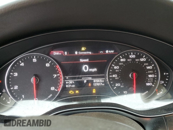 2012 Audi A7 3.0 Premium Plus with VIN WAUYGAFC3CN050160, listed as a Copart auction lot 52373125 with 127,617 mi miles and Clean Title. Bid and sale history available at carsss.com. Image 9.