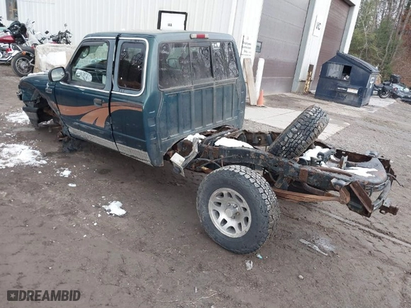 1998 Mazda B-Series 4WD Truck SE with VIN 4F4ZR17U6WTM11767, listed as a IAAI auction lot 41039967 with 187,210 mi miles. Bid and sale history available at carsss.com. Image 3.