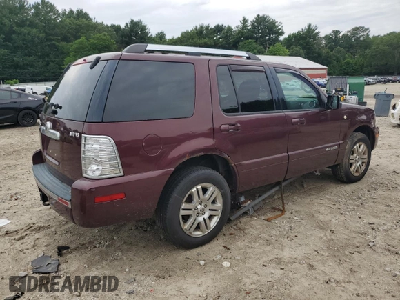 2007 Mercury Mountaineer Premier z VIN 4M2EU48867UJ10298, wystawiony jako Copart lot #63574975 z przebiegiem Nie podano mil oraz Czysty tytuł • Clean title. Historia ofert i sprzedaży dostępna na DreamBid. Obrazek 3.