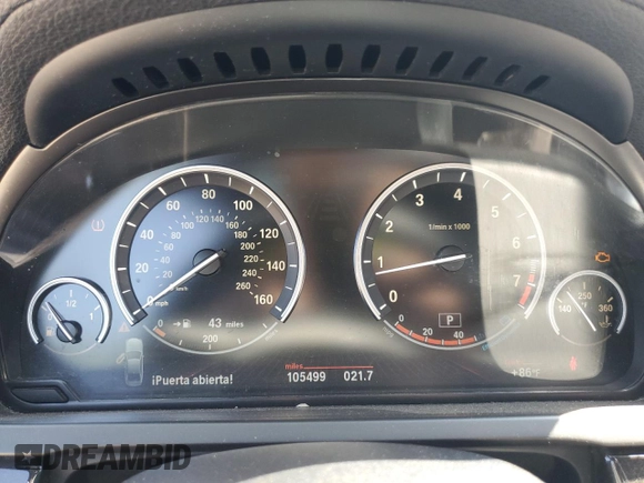 2011 BMW 7 Series 750Li with VIN WBAKB8C51BCY64594, listed as a Copart auction lot 61916875 with 105,499 mi miles and Clean title. Bid and sale history available at DreamBid. Image 9.
